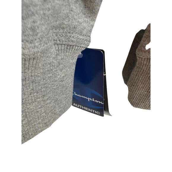 New Champion Men's Light Grey Hoodie Sweatshirt Fleece Pullover Sz XXXL - Picture 6 of 8